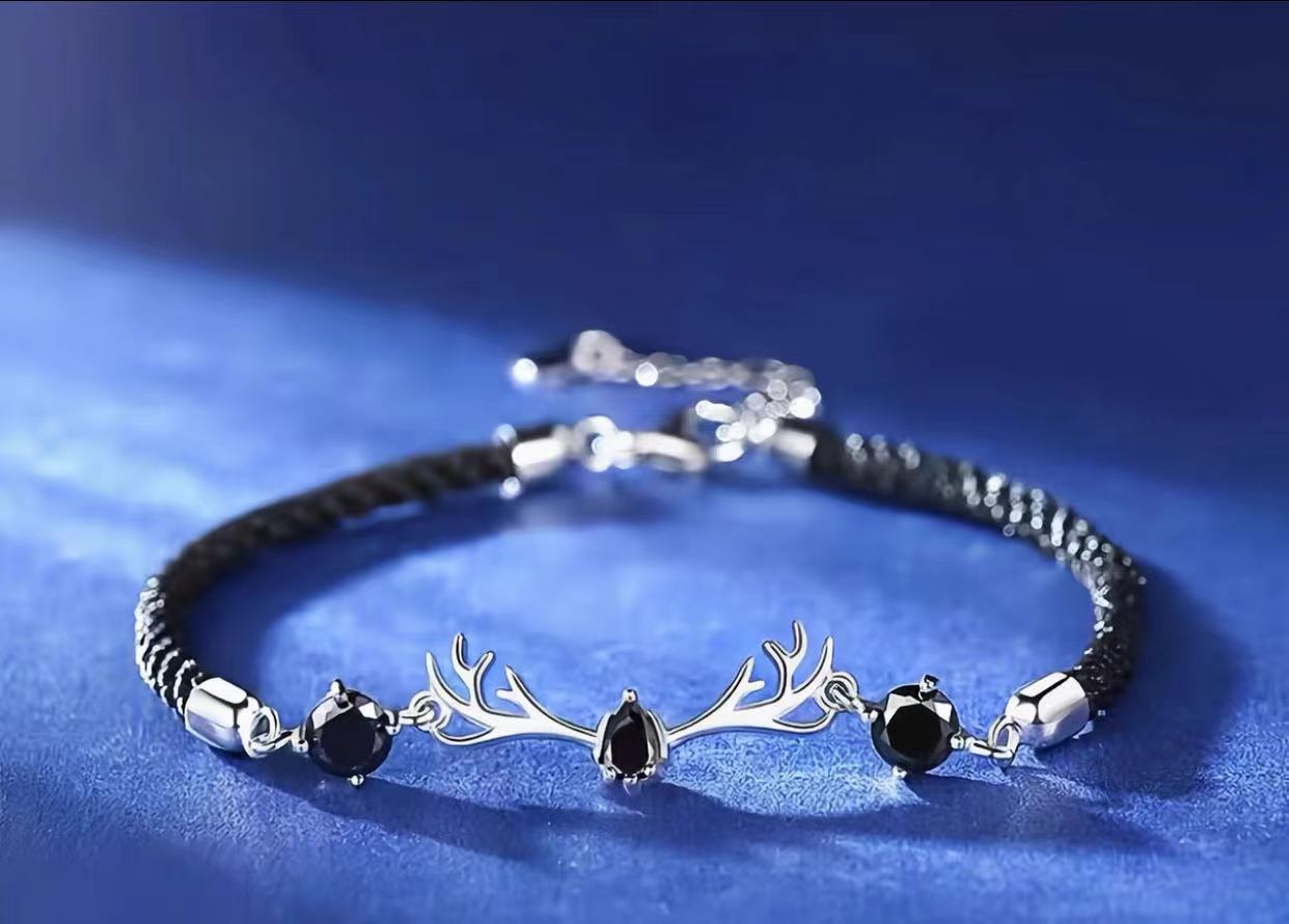 SL-020-a 사슴 세 다이아몬드 핸드 로프-남자의