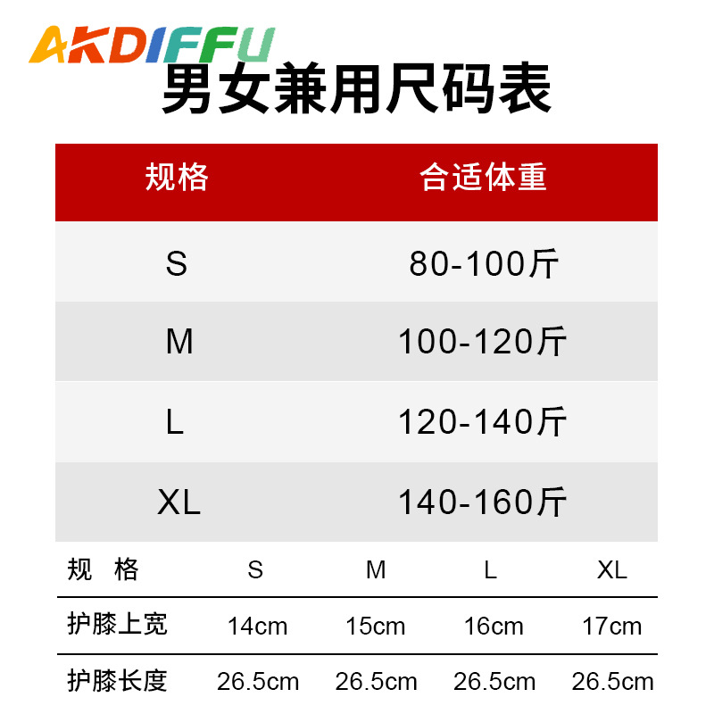 Nuevo grafeno rodillas cuatro lados elásticas rodillas de punto viejas piernas frías dos lados abamiana caliente unisex al por mayor