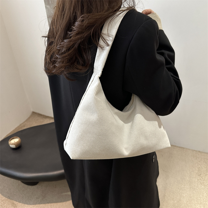 Bolso de mujer coreano insfeng bolso de mano de mujer de vello de lámpara bolso de gran capacidad de mujer simple bolso de clase de literatura y arte bolso de viaje