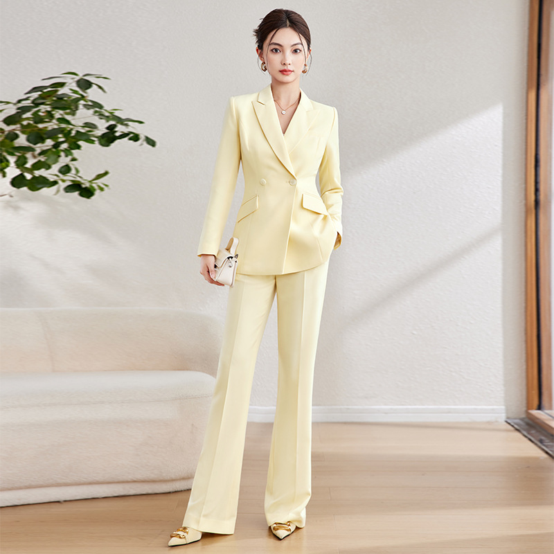Bafia High-End Fashion Suit, Feminine Work Clothing, Formal Occasion Interview Formal Wear, Beauty Industry Work Clothes