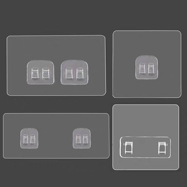 Multi-Functional Hook Clip, No-Drill Wall-Mounted Storage Rack Clip, Adhesive Hook Accessories