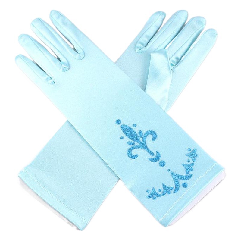 New Ice and Snow Jewelry Crown Magic Wand Wig Gloves Snowflake Cloak Ice and Snow Clothes Matching Jewelry