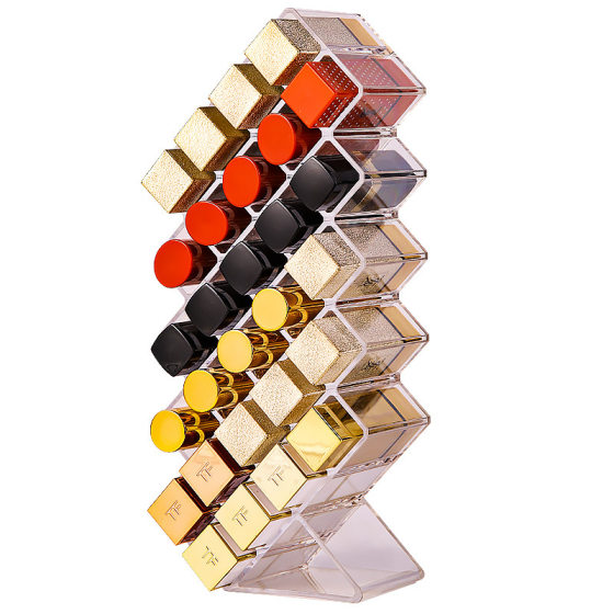 Oqila desktop lipstick lip glaze cosmetic storage box cosmetic dressing table storage rack transparent acrylic box
