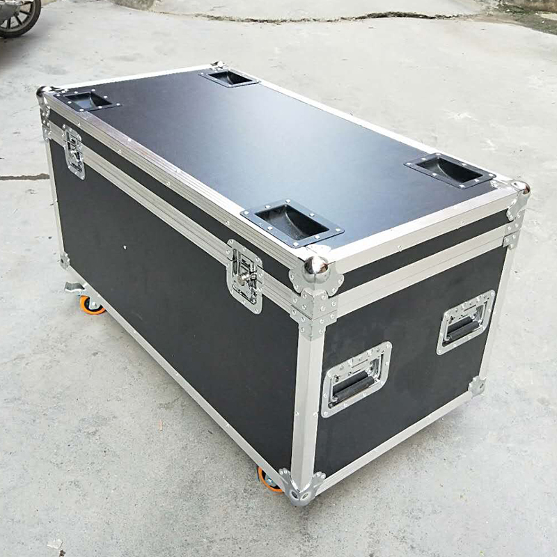 Caja de aviación de aleación de aluminio personalizada, caja de herramientas de hardware, caja de instrumentos impermeable y resistente a la presión, caja de envío logístico, caja de línea, aviación