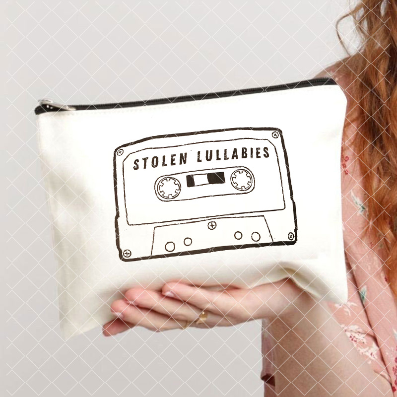 Taylor Music Swift álbum impreso lienzo cosmético bolsa monedero de la moneda de las mujeres bolsa de lápiz transfronterizo comercio exterior