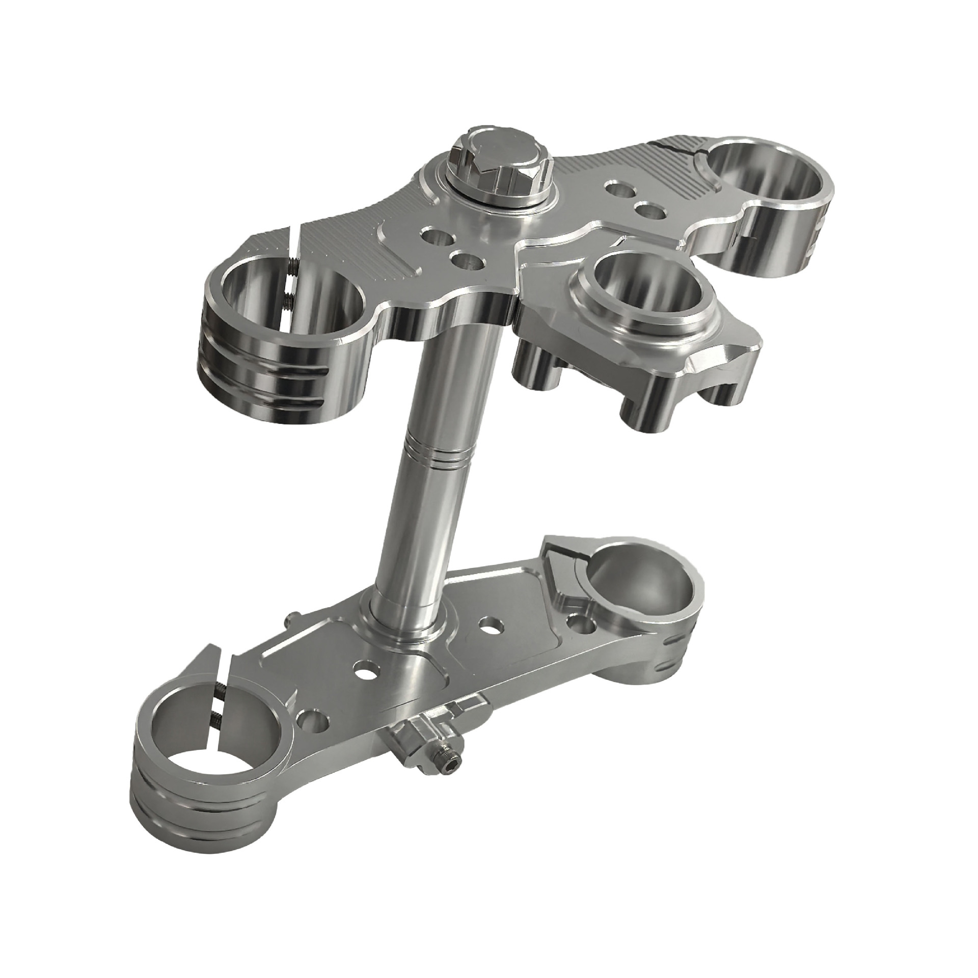 Suitable for Honda Honda Little Monkey Monkey125 Motorcycle Modified Upper and Lower Connecting Plate Steering Column Assembly Parts