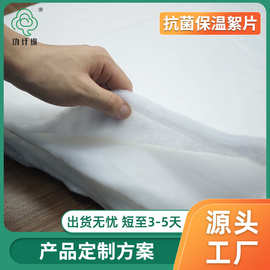 抗菌保温棉被子家纺填充棉服饰八核芯功纤绵凝胶抗菌棉保暖填充棉