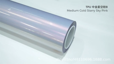 Film, Metallic Paint, Full Range – Car paint protective film - tpu-cicc-starry-sky-powder-b-15215m