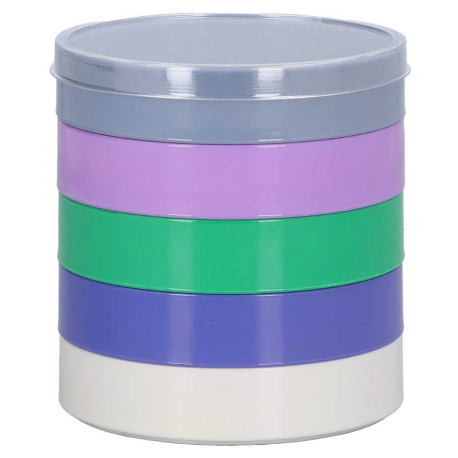 修表工具盒 5层零件盒 机芯配件盒子 防尘盒子 多彩元件盒