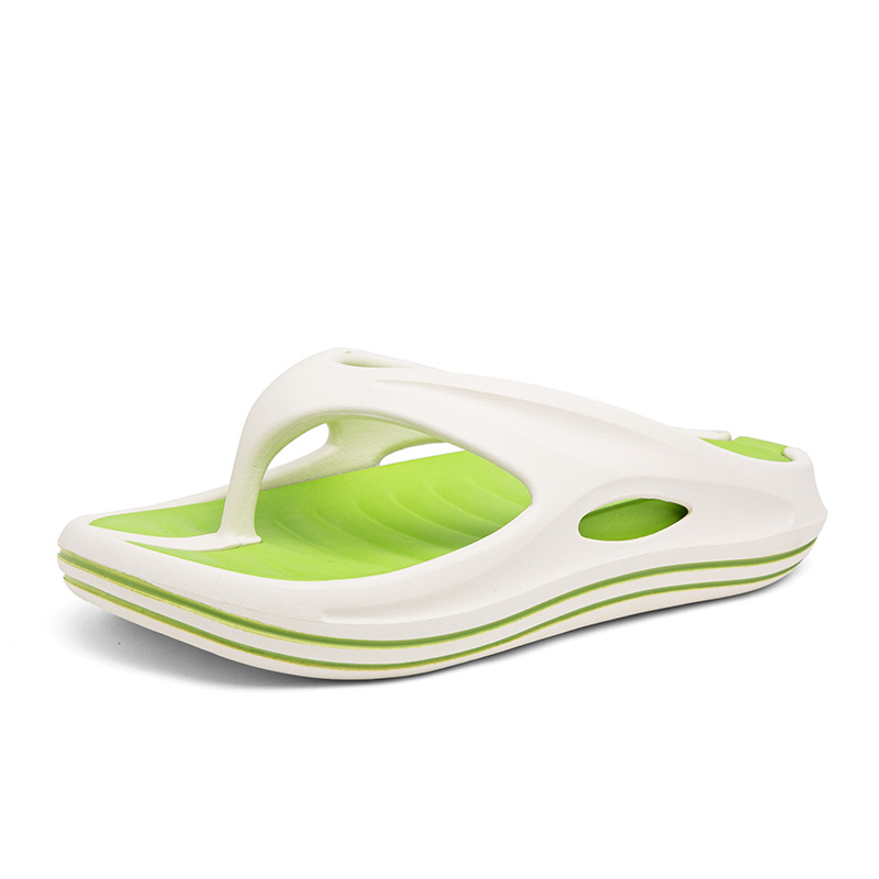 fashionable two-color foldable ultra-soft flip flops