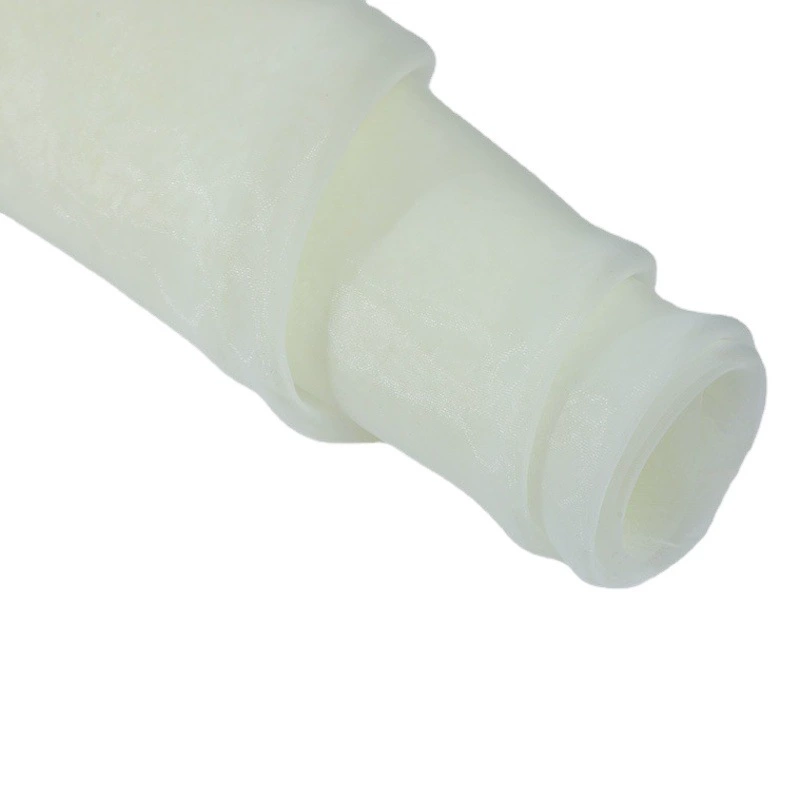 Органия ткань черно-белое свадебное шифрование 35 челнок матовая прозрачная мягкая пряжа шелковая ткань