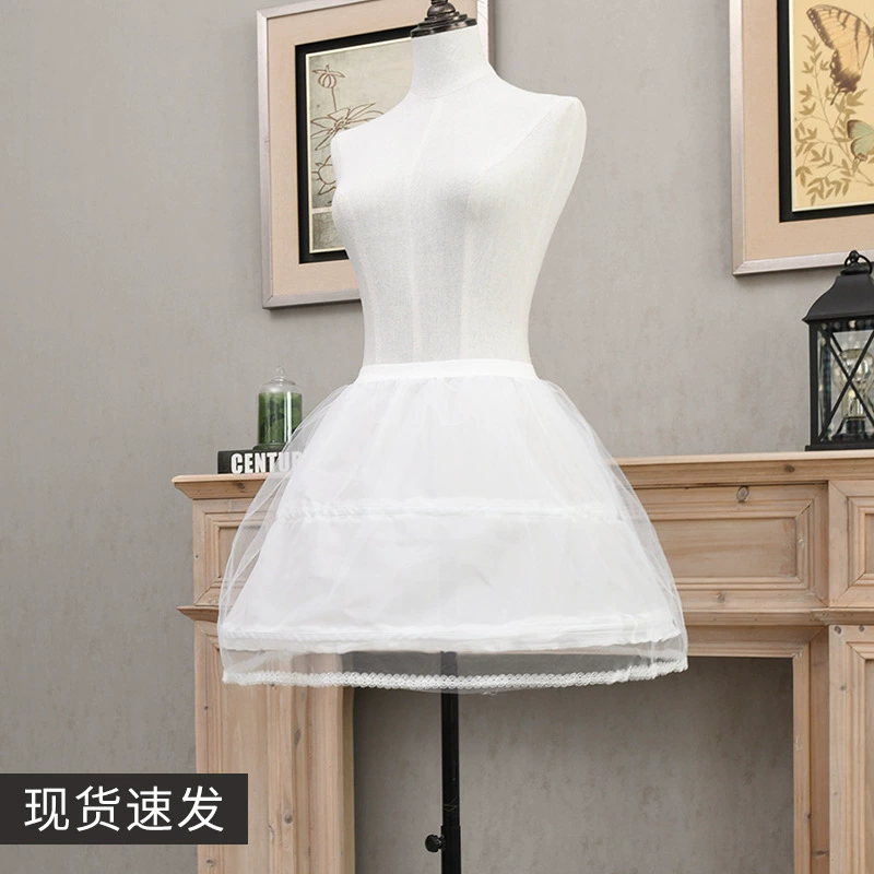 Юбка поддерживающая Лолита жестокая рыбья кость Регулируемая Свадебная Цветочная Carmen Daily FLUFFY COS Нижняя юбка Универсальная