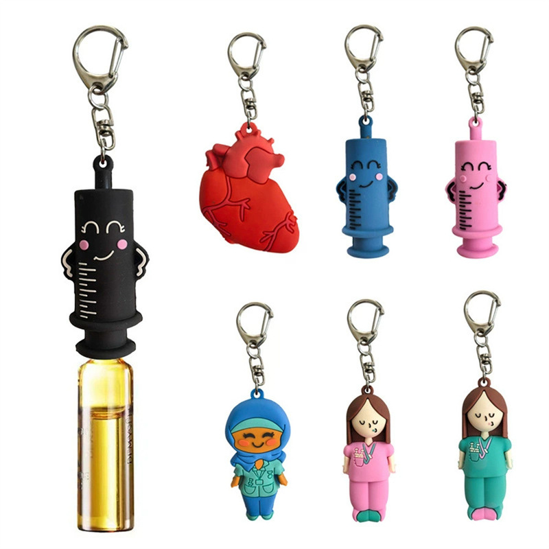 Ampoule Bottle Opener Nurse Yiwu Small Items Indoor Soft Rubber Keychain Cartoon Creative Promotional Small Gifts Ampoule Bottle Opener Nurse Yiwu Small Items Indoor Soft Rubber Keychain Cartoon Creative Promotional Small Gifts