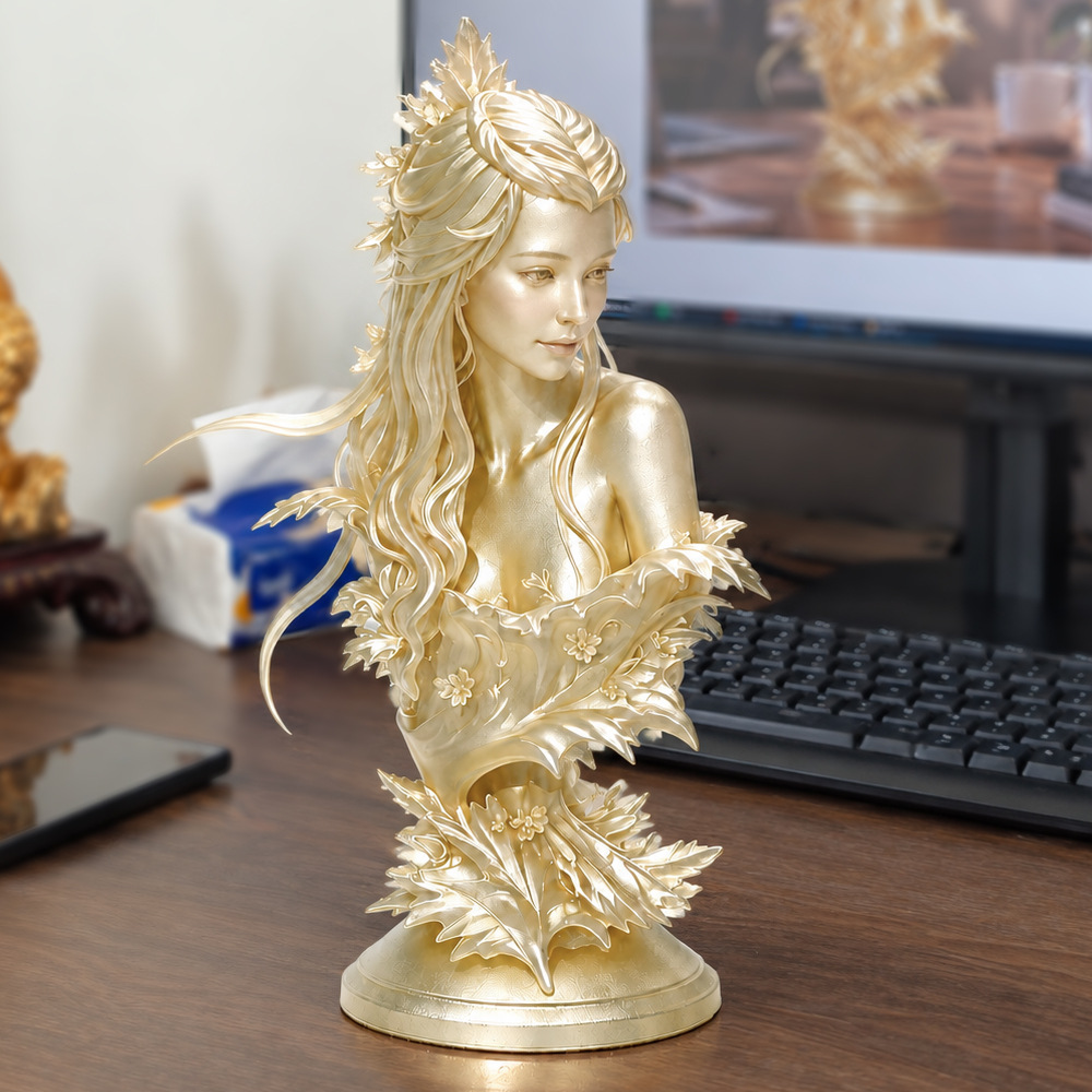 Nylon 3D printing prototype model factory, custom services, light-curing process, resin, silicone molds, and life-size figurines