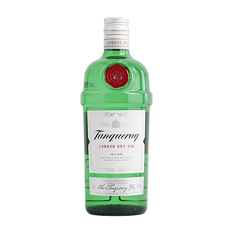 洋酒TANQUERAY Gin添加利金酒 英国添加利杜松子酒 700ml