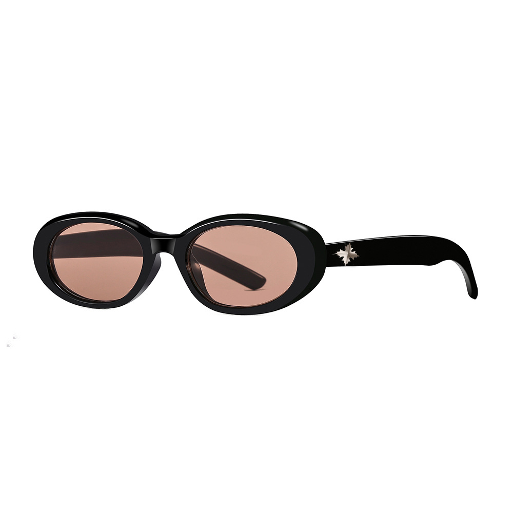 Black frame tea slices (polarized)