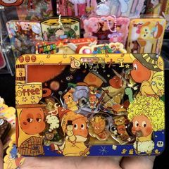 【星星人摇摇乐卡套】亚克力高颜值身份证学生卡公交地铁厂牌饭卡