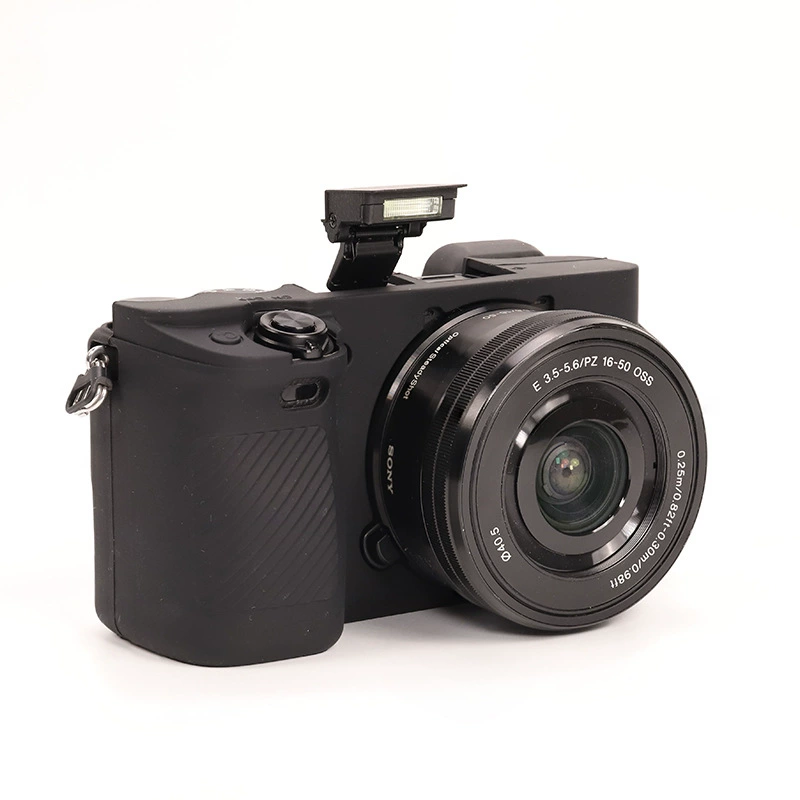 Силиконовый чехол для камеры Sony A6000 A6300 A6500 — мягкая защитная накладка, лёгкий