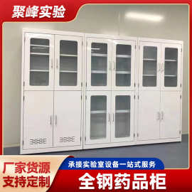 全钢药品柜实验室玻璃器皿带孔柜通风试剂柜防腐蚀仪器柜化学品柜