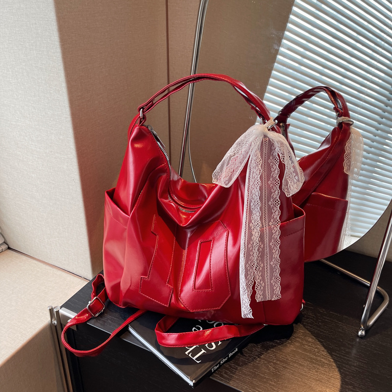 Bolsos de cercanías de gran capacidad para mujer 2024 nuevo bolso de hombro de moda de otoño e invierno