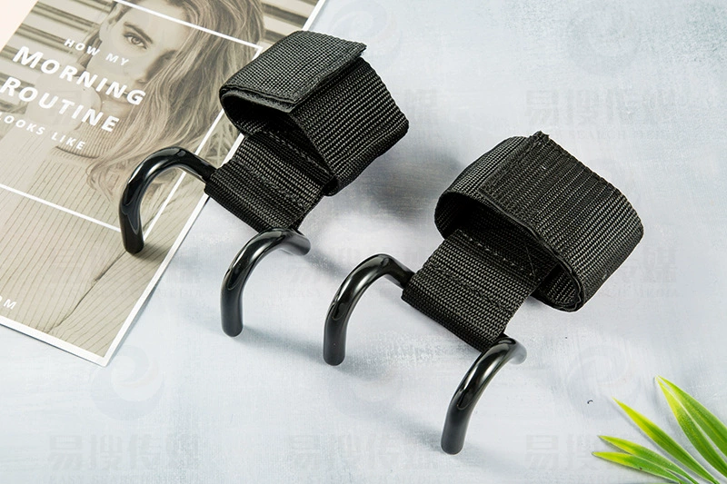 Крюк для тяжелой атлетики Наручник для запястья Жесткая тяга Гантель Горизонтальная планка Ремень для подтягивания Поставки оборудования для фитнеса