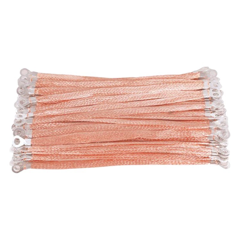 Плетеный Перемычка CCA мост заземляющий провод медный Плакированный Алюминий заземляющий медный плетеный провод 100/Сумка