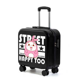 儿童小型登机箱18寸新款行李箱女学生拉杆箱旅行箱轻便耐用密码箱