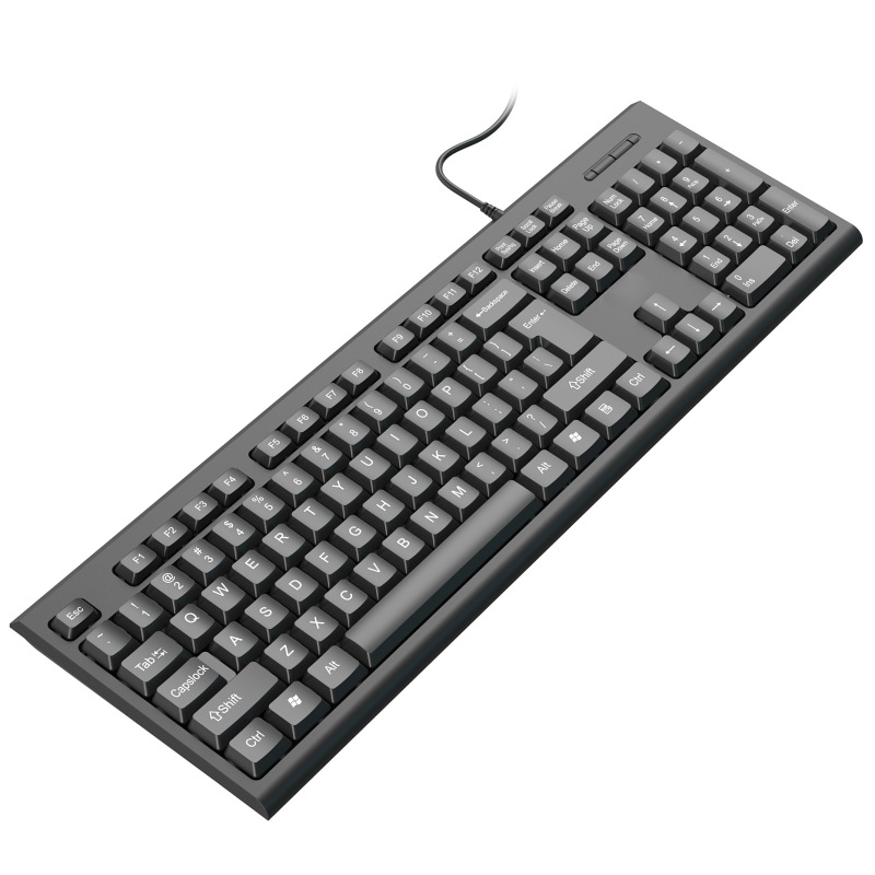 メーカー直供有線キーボード適用ビジネスオフィス家庭用薄型usbデスクトップコンピュータ部品キーボードクロスボーダー|undefined
