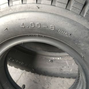 Vacuum positive new tire 4.00-8 trolley warehouse mini-tiller 4.80-8 wear-resistant positive new outer tire inner tube