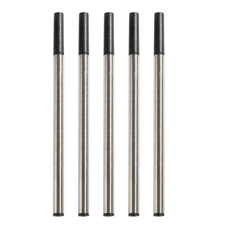Spot Wholesale 0.5mm Metal Refill Writing Smooth Baozhu Refill Signature Pen Refill Neutral Water Refill
