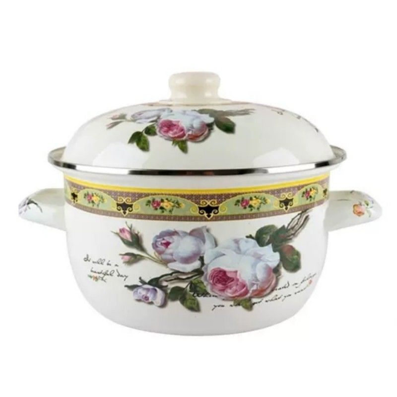 espesamiento de tres piezas de conjunto de cocina de dos orejas de cocina de cocción de cocina