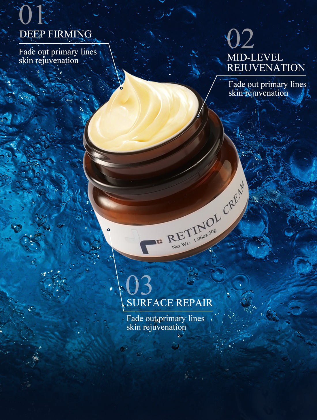FAIRKING036 Face Cream Application Scenario