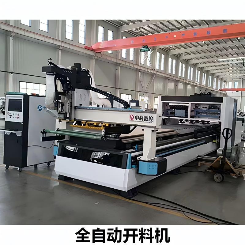 全新换刀加钻包加工中心 现货橱柜门板式家具生产线排版开料机