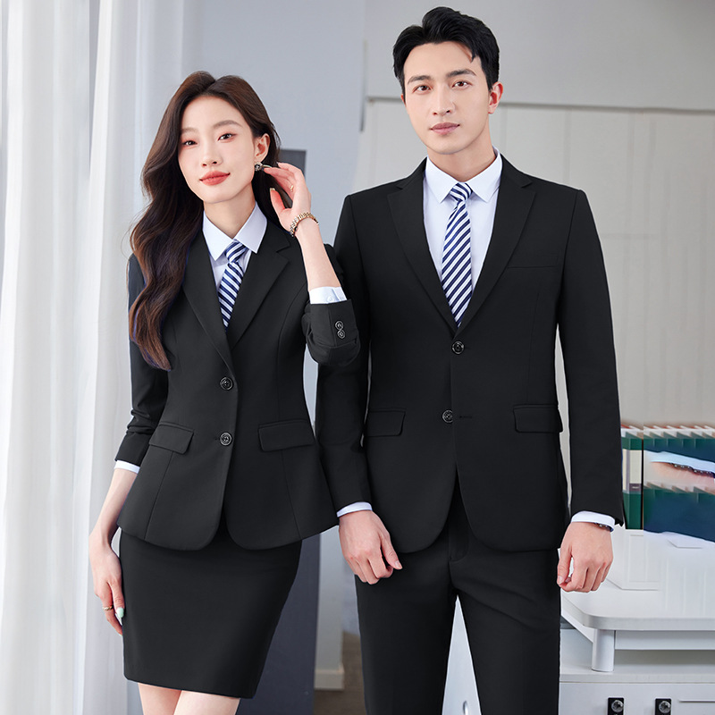 작업복, 정장, 남성 비즈니스 정장, 남녀 동일 스타일, 전문복, 부동산 4S 매장 판매 정장 및 작업복
