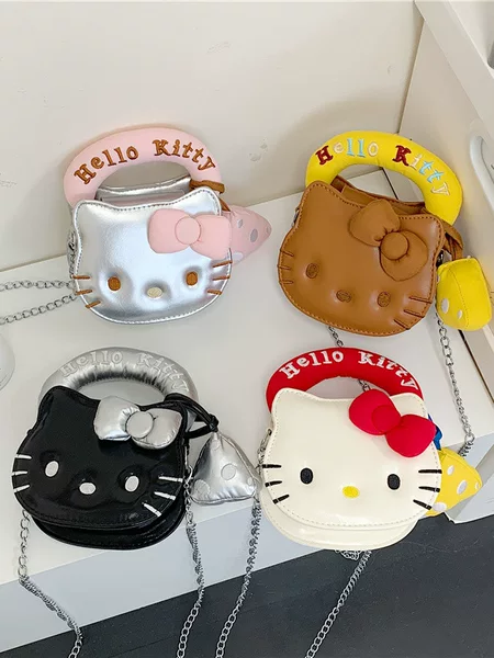 New Mori-Style Ins High-Value Lipstick Bag Cute Girl Commuter Cartoon Kt Mini Versatile Chain Shoulder Bag