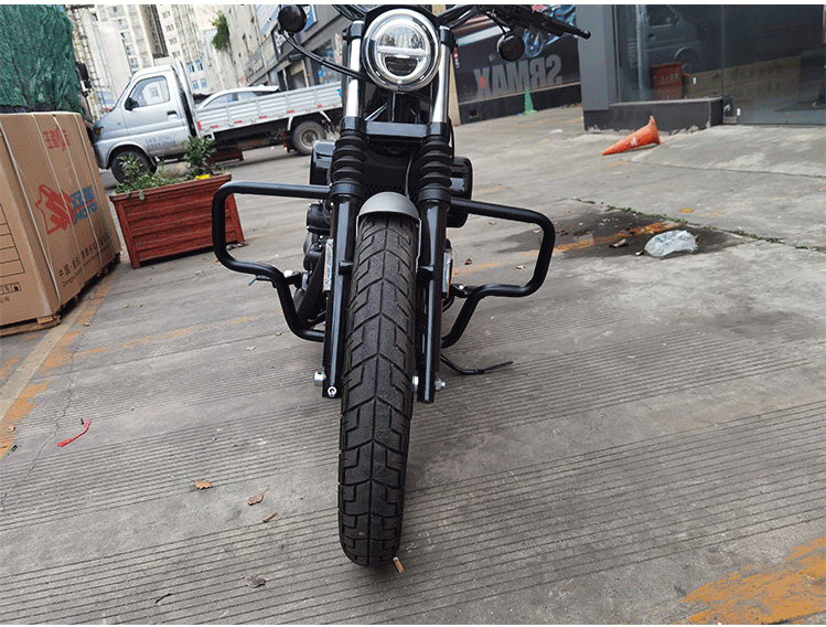 Xiangshuai tough guy 800N motorcycle modified shelf backrest bumper folding backrest quick release side bag non-destructive installation