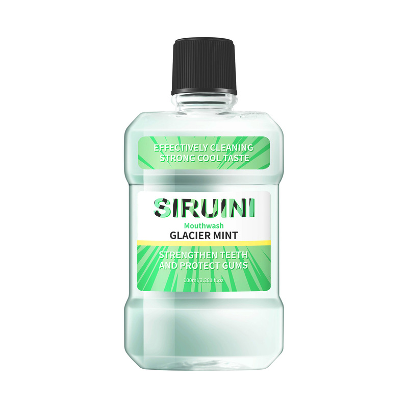SIRUINIクロスボーダーミント嗽100ml瓶入り英語版清潔歯口腔ケア含嗽液|undefined