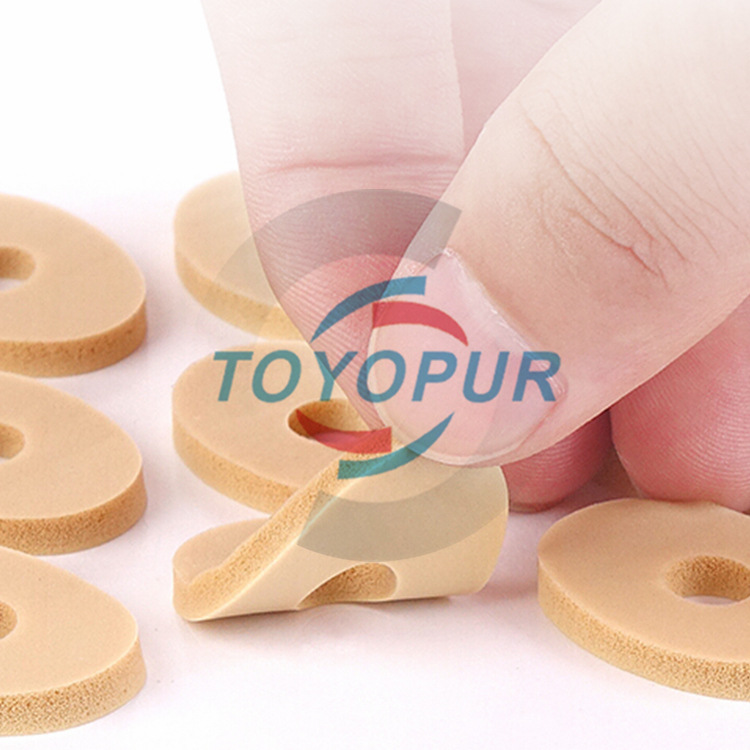 高回弹CLLA PUR发泡防磨脚足跟贴乳胶鸡眼贴