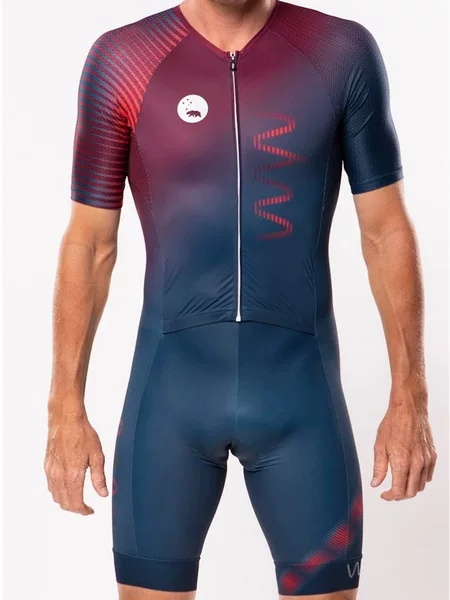 Wynrepublic Triathlon Jumpsuit Tight Lycra Outdoor Mountain Bike Road Bike Cycling Clothing Supplier