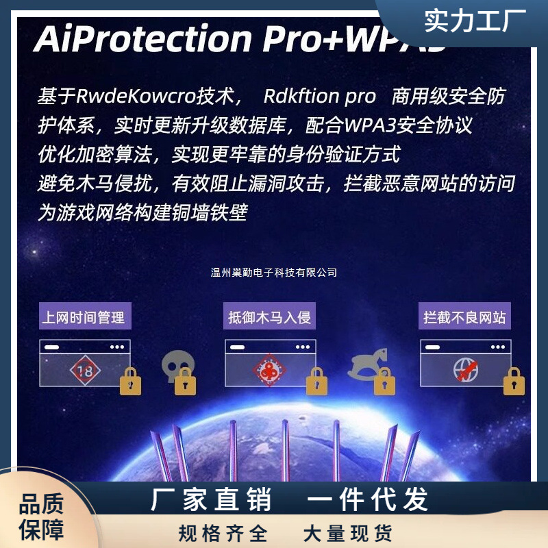 Router 2026 New Home High-speed Gigabit Wireless WiFi 6 Gigabit Port Through the Wall King E-Sports Game Enterprise