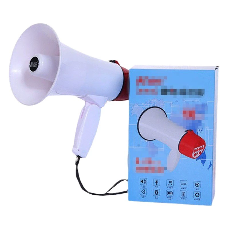 Ручной мегафон ночной рынок киоск продажа звукового сигнала перезаряжаемая запись пропагандистский громкоговоритель высокой мощности