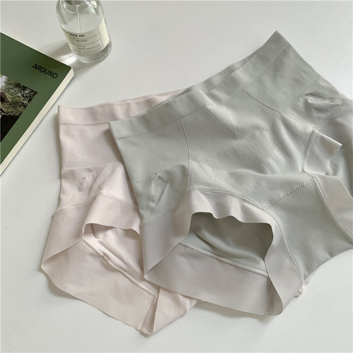 High-definition girdle underwear for women, tummy control, butt lift, seamless tummy control, seamless breathable mid-waist briefs manufacturer wholesale