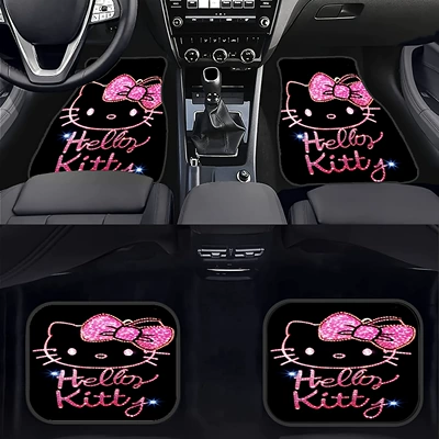 Avtomobil döşəmə paspasları Floor Mats Four-Piece Set Mickey