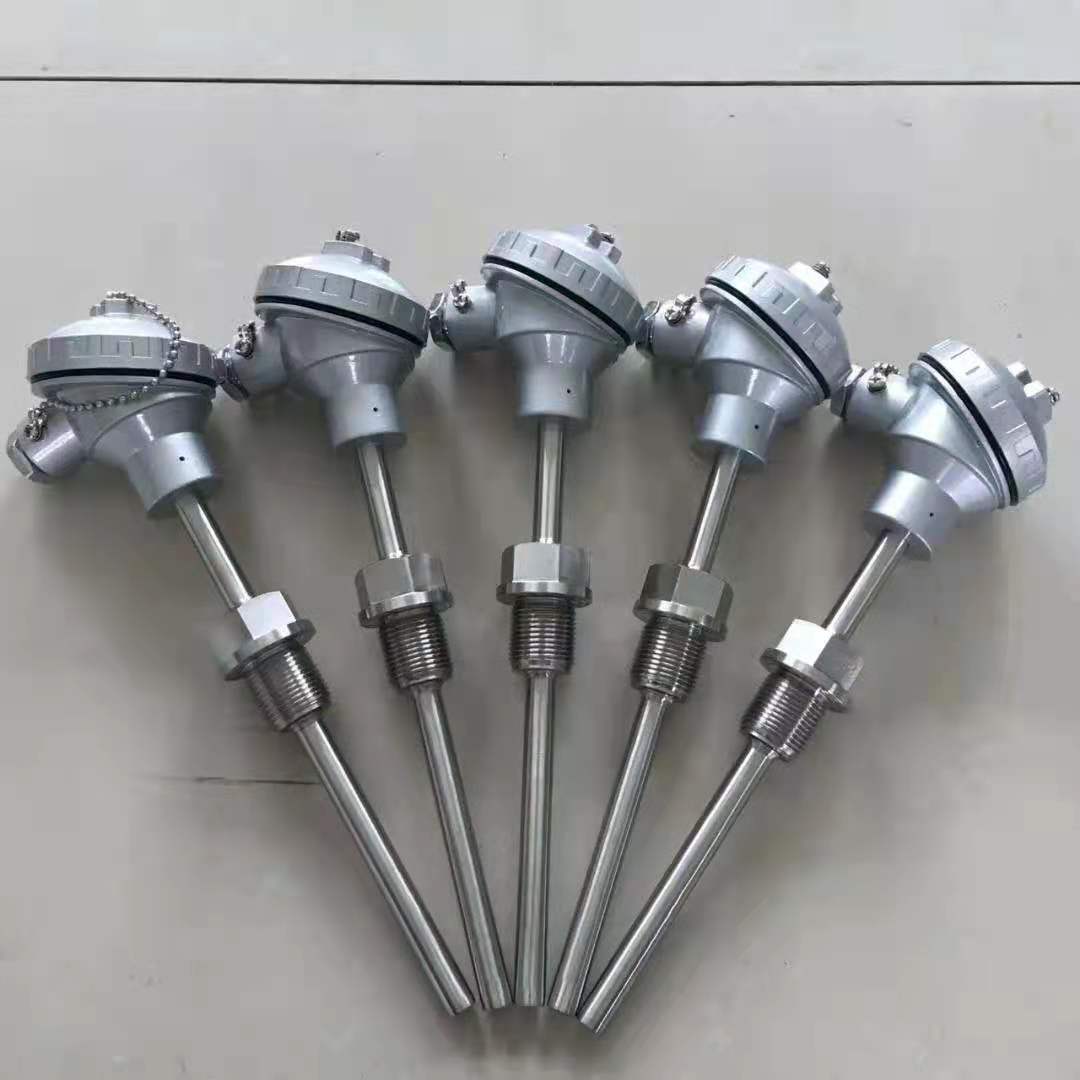 厂家工业用热电阻管道密封螺纹铠装热电偶电热阻温度传感器