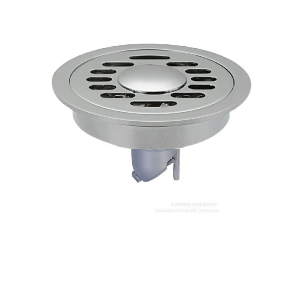 7868-B full-copper chrome-plated circular washing machine dual-land leakage (new small anti-odor core)