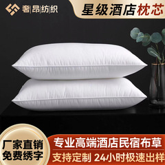 ホテルのホテルのベッド用品の卸売りの枕の芯のそばの両用枕の快適な羽のベルベットの枕の柔らかい枕の芯