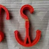 Plastic big red shoe hook [packed in carton]