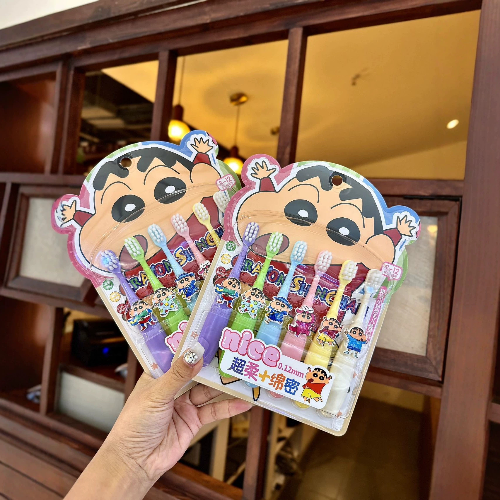 Children's soft cartoon cute toothbrush