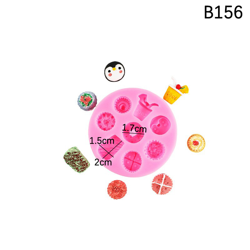 Hornear DIY cocina molde de chocolate amor caramelo galleta sombrero Casa cono Silicona