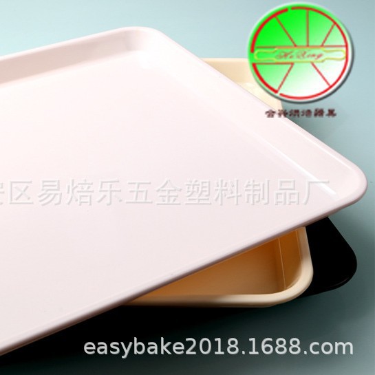 ABS塑料西点托盘 慕斯蛋糕盘 长方塑料展示盘